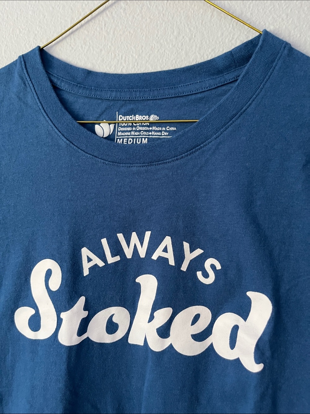 Dutch Bros Blue 'Always Stoked' Tee